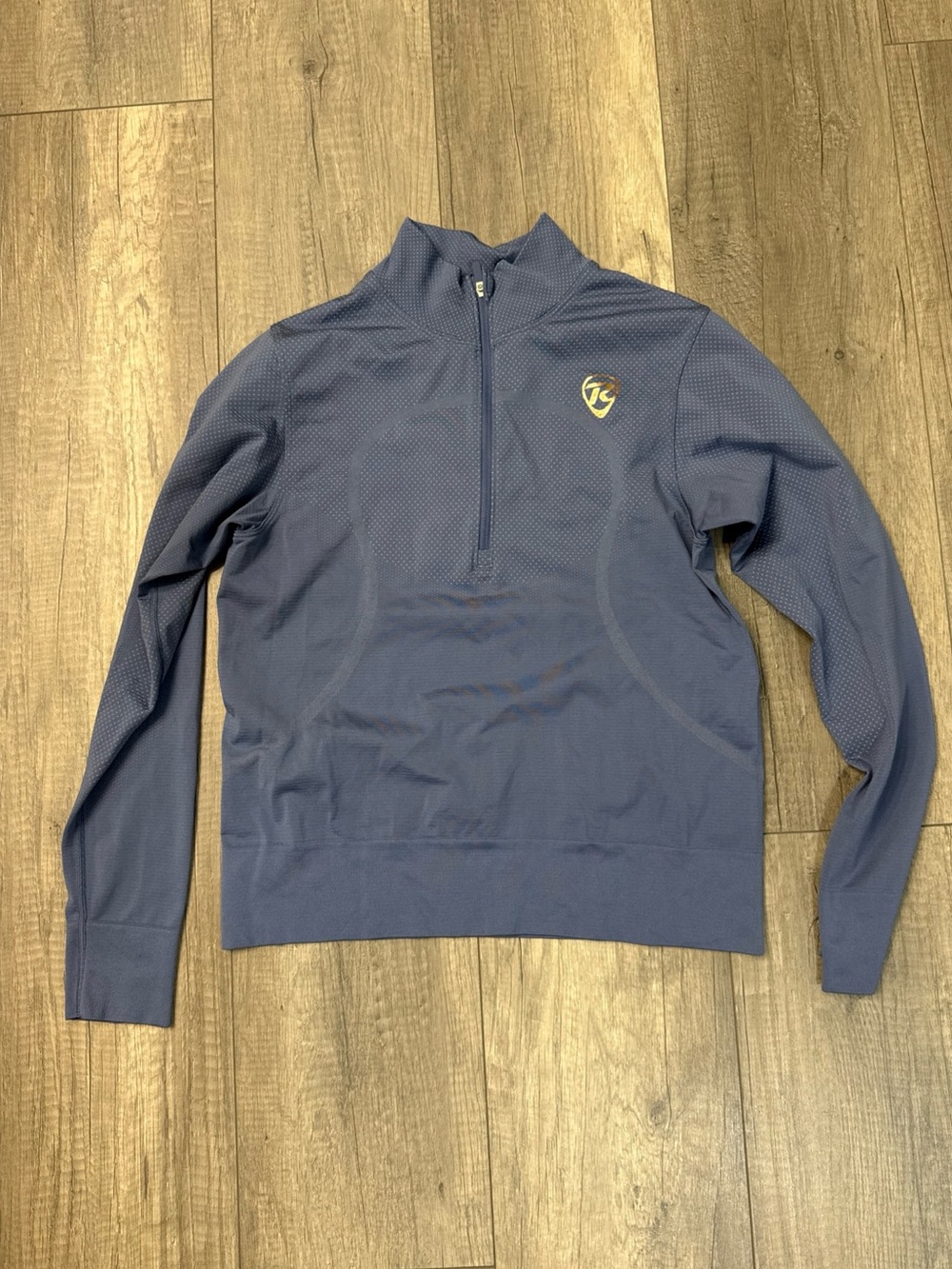 lululemon athletica Slate Blue Quarter-Zip Pullover